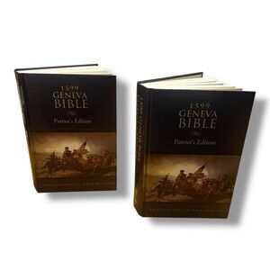 1599 Geneva Bible Patriots Edition Set Of Two